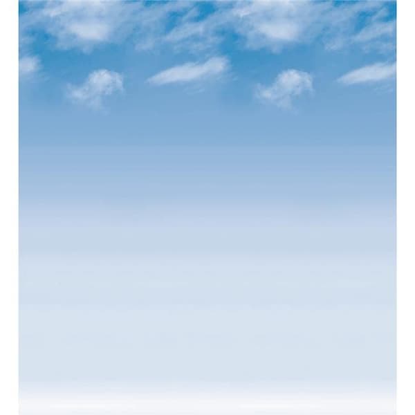Pacon Corporation Pacon Corporation PAC56938 48 x 12 ft. Fadeless Textured Paper Wispy Clouds PAC56938 - main